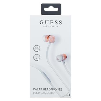 GUESS SLUŠALICE MP3 WHITE&LIGHT PINK ORIGINAL